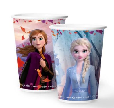 Copo Papel 180ml Frozen II 08 Unidades